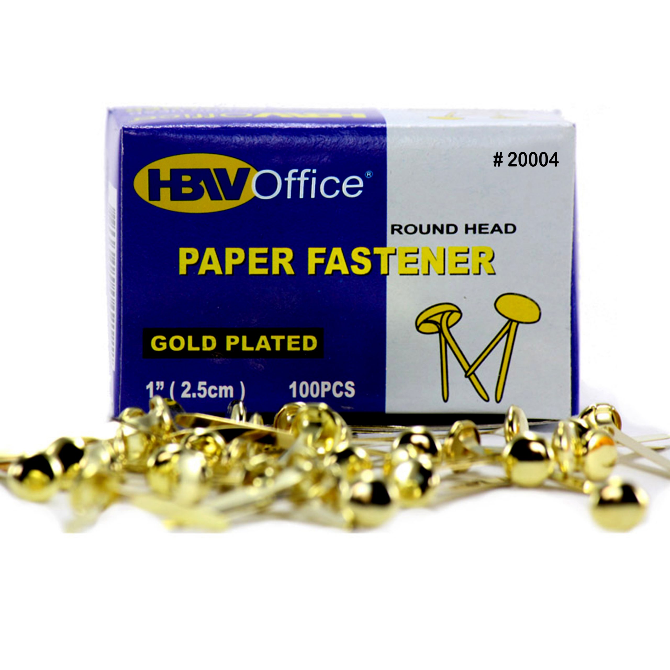 HBWOffice Paper Fastener 1 Round Head
